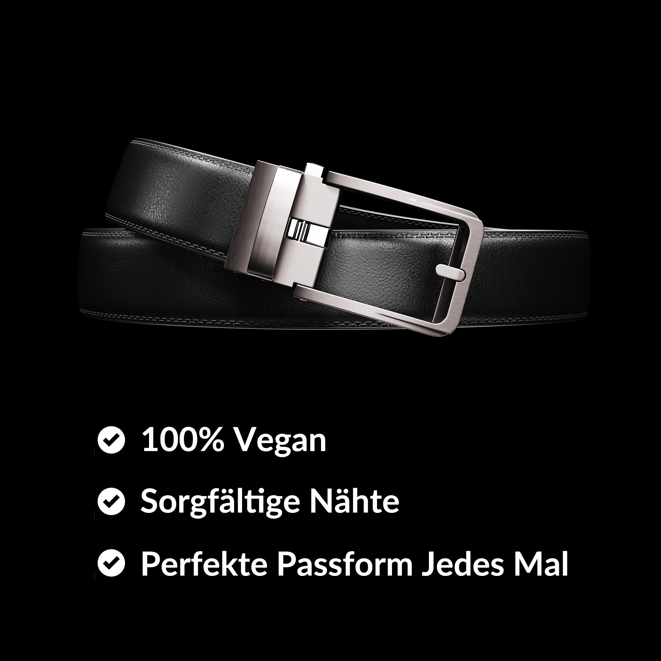 Schwarz - 100% Vegan